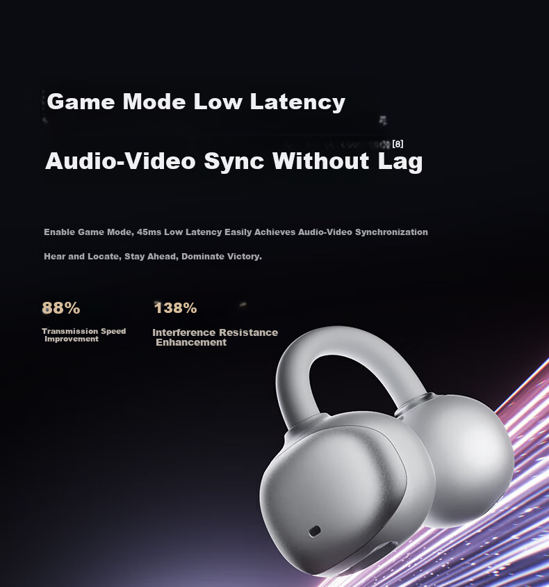 Sibyl EC200 Bluetooth Bone Conduction Ear Clip Wireless Open-Ear Sports Running Headphones 2026 New Model Long Battery Life Noise Cancelling High-Quality Sound Non-In-Ear Ear Hook 19