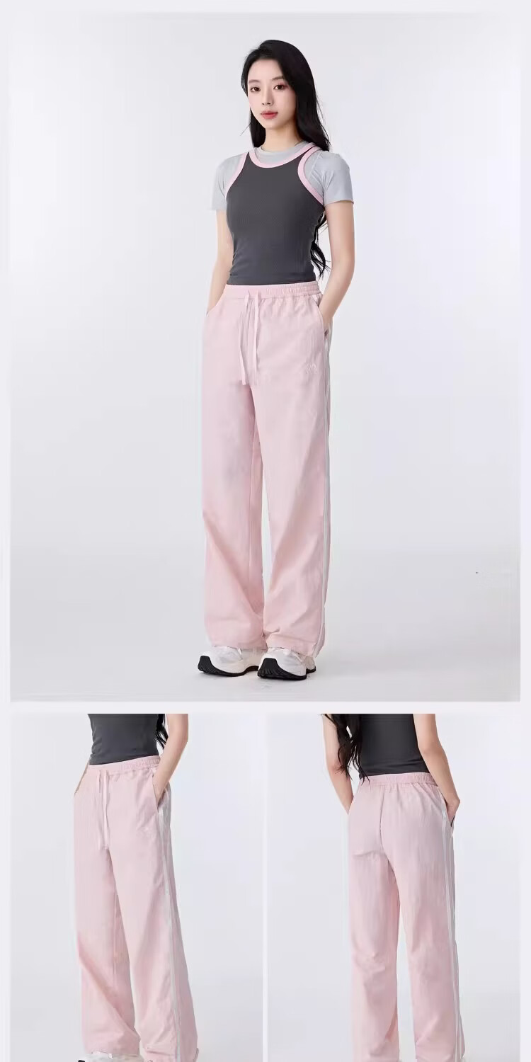 Camel Women's Outdoor Sun Protection Straight-Leg Pants 2026 Spring Summer New Moisture-Wicking Quick-Dry Lightweight Breathable Trousers 14