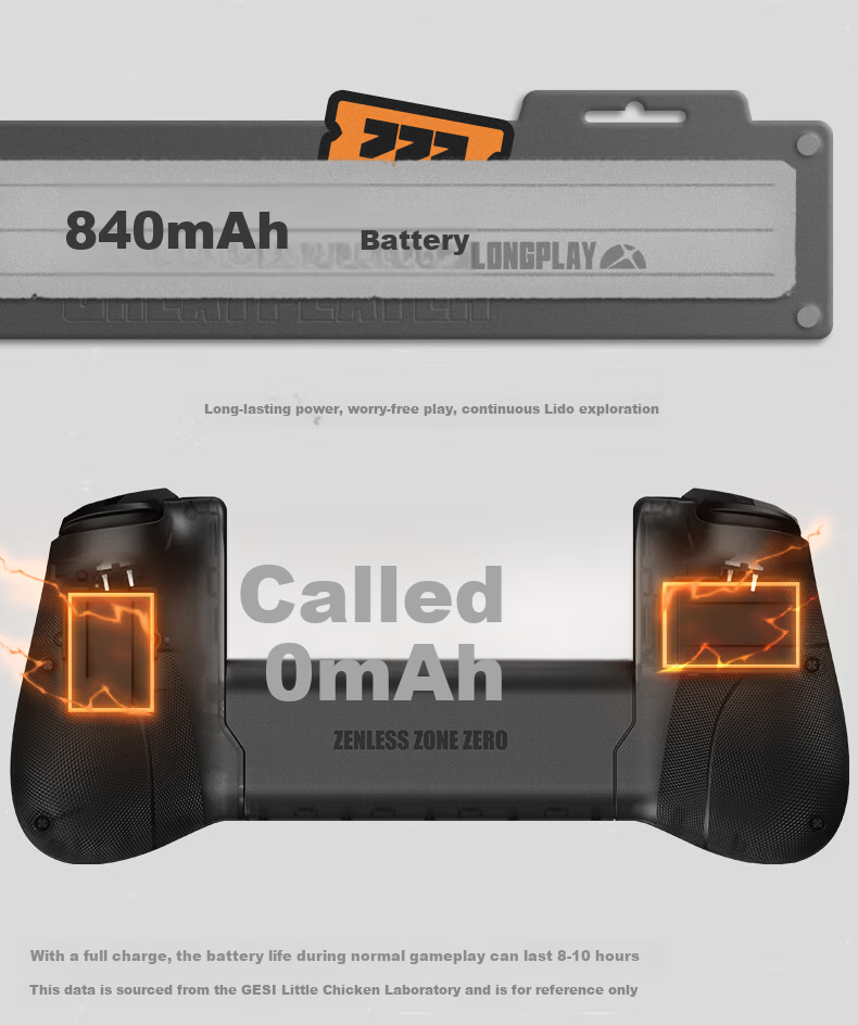GAMESIR x MIHOYO Zero Zone X5S Stretchable Bluetooth Game Controller for Android and iOS Mobile Gaming Delta Operation 15