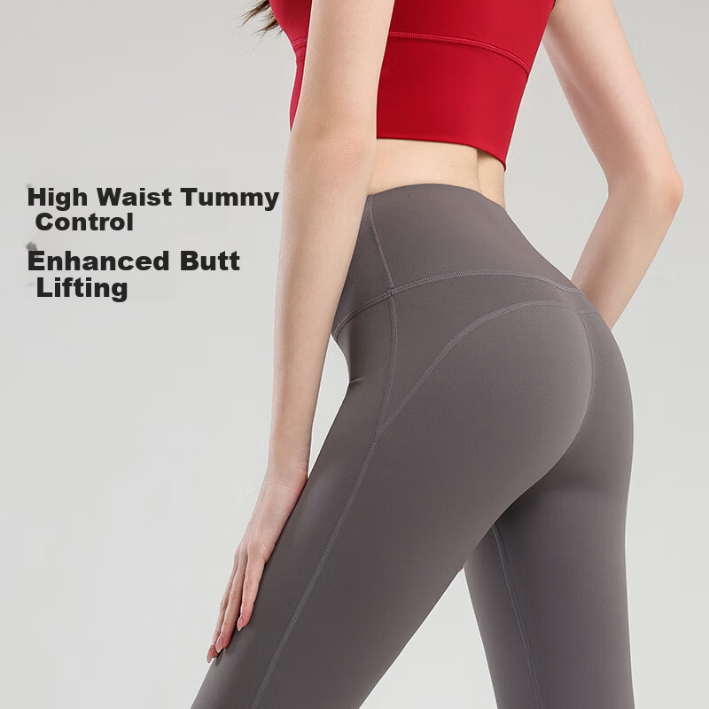 Free Style Yoga Flared Pants for Women Autumn Winter High Waist Butt Lift Nude Feeling Slimming Sports Micro Flare Pilates Outdoor Fitness Wear