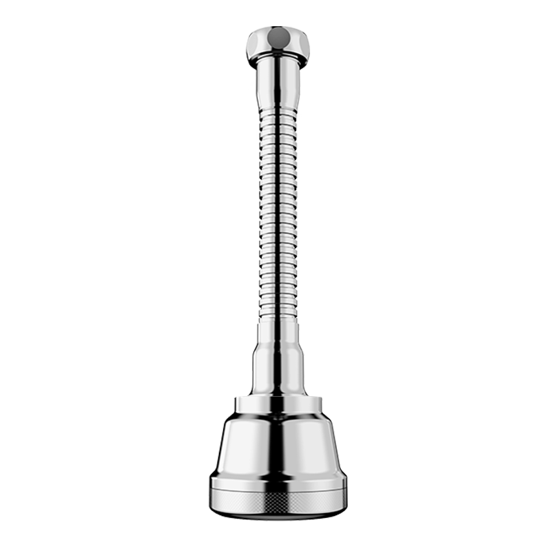 Haili Faucet Extender for Kitchen Sink And Bowl, Three-Level Universal Copper Anti-Splash Head with Aerator, Extended Version Q18