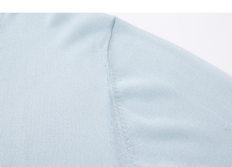 Demana [Breathable Tencel] Spring V-Neck Hollow Out Organza Spliced Loose Slim Women's Knit Cardigan 13