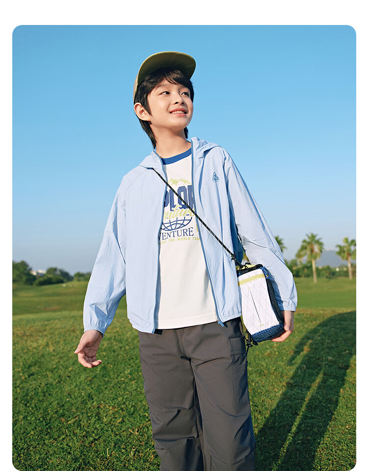 Balabala Kids Sun Protection Jacket Boys Girls Baby Lightweight Breathable Summer 2026 UPF100+ Parent-Child Matching 18