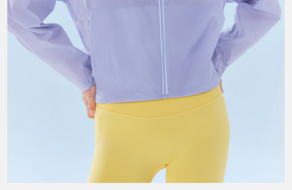 Camel Iceberg Sunscreen Jacket Goddess Edition Short Spring Summer New Outdoor Original Yarn Skin Jacket Women M26BA30013 10