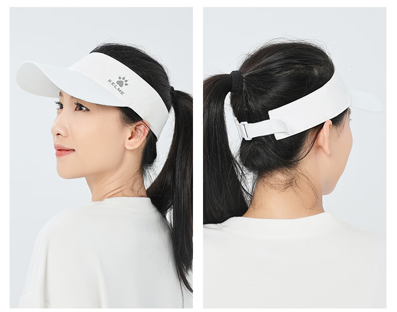 KELME Summer Outdoor Breathable Sweat-Absorbing Sunshade Marathon Running Cap 10