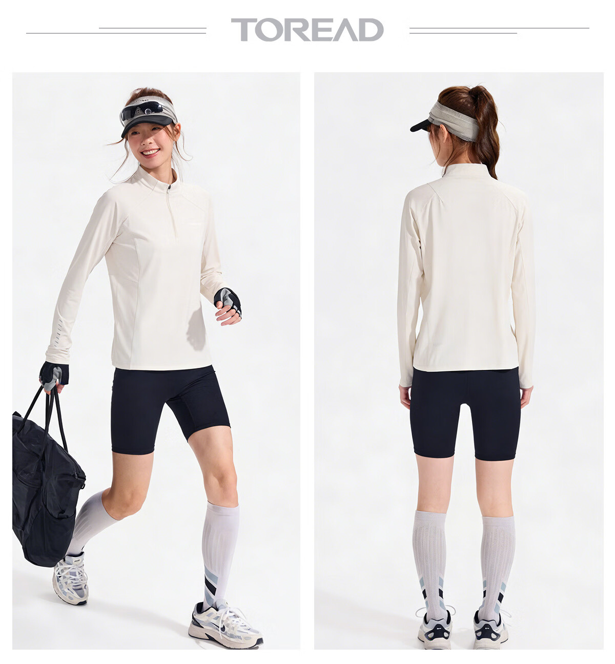 TOREAD Functional Long Sleeve T-Shirt 26 New Couple Quick-Dry Skin-Friendly Stretch Sports Hiking Mountaineering T-Shirt TAJJBO81759 15