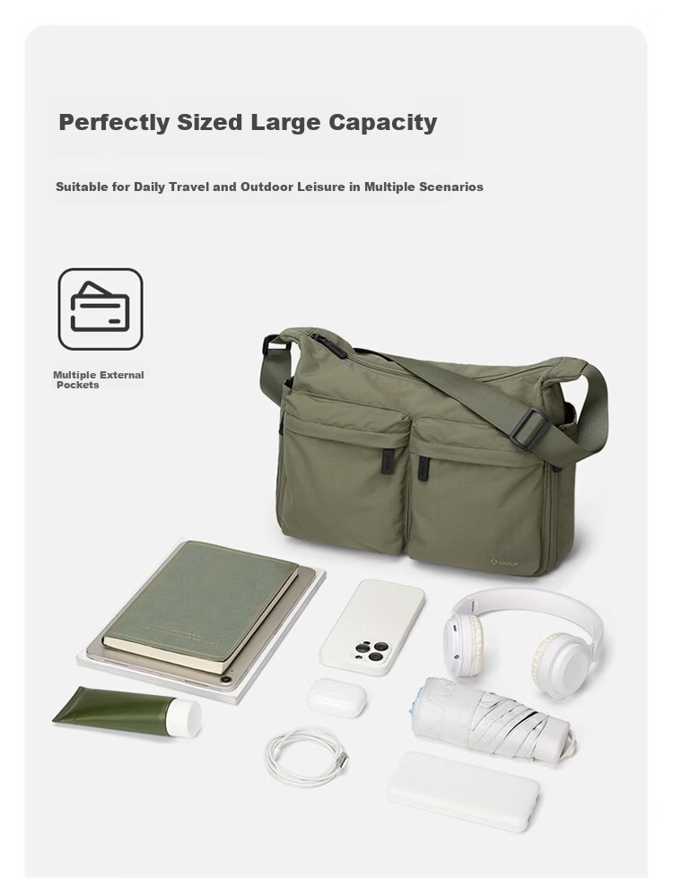 GOLF Crossbody Bag Women's Casual Shoulder Bag Unisex Phone iPad Waterproof Bag Women's Bag 38 Women's Day Gift 11