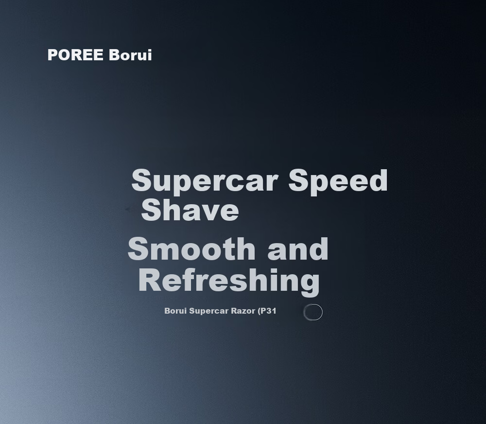 FLYCO Borui Electric Shaver Men's Rechargeable Portable Dual-Head Rotary Mini Razor P31 Birthday Gift for Dad Husband 1