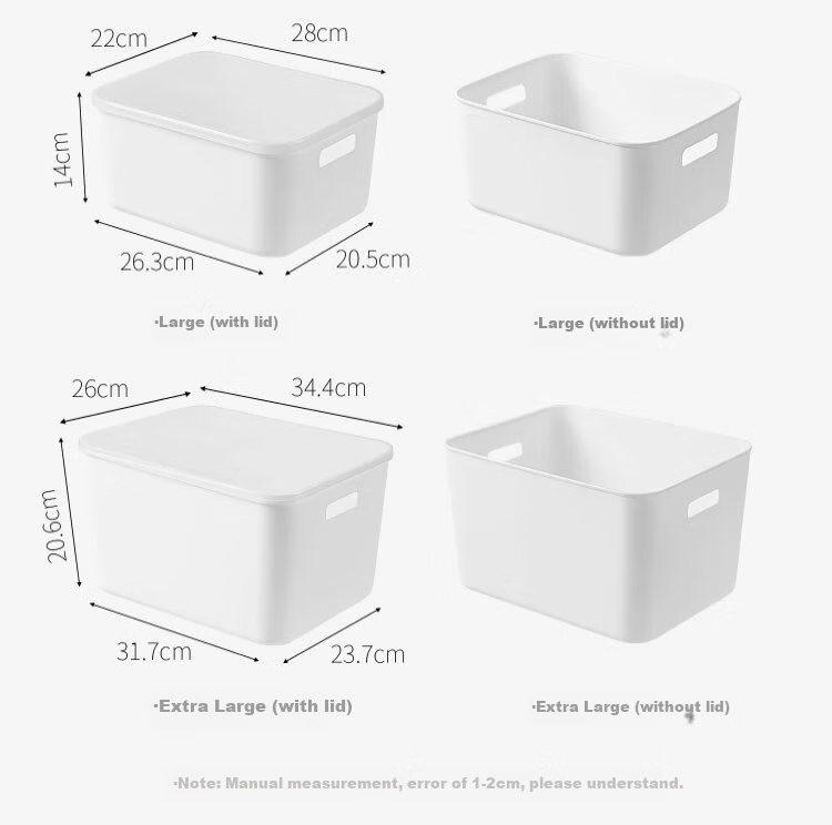 Zhifan Japanese Desktop Drawer Snack Storage Box Rectangular Kitchen Cabinet Organizer Small Miscellaneous Storage Box 18