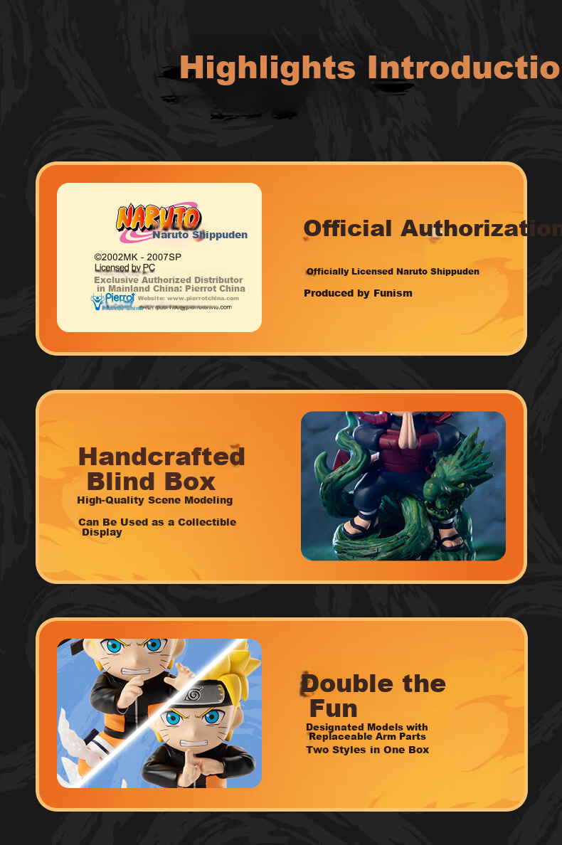 Funism Naruto Shippuden Ultimate Battle Blind Box Figure Gift for Women's Day - Naruto and Sasuke 22