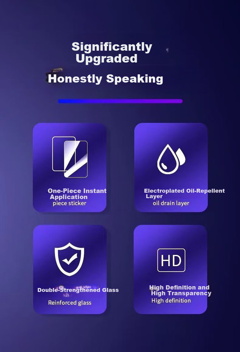 HotFire [2-Pack] Tempered Glass Screen Protector for Huawei Nova 15 Ultra - HD Anti-Fingerprint, Bubble-Free, Shockproof with Dust Removal Box 2