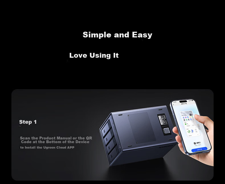 UGREEN Private Cloud DXP4800 Pro NAS Network Storage 8GB RAM 4-Bay Personal Cloud Drive AI Home Server 10GbE Port Compatible with iPhone 17 46
