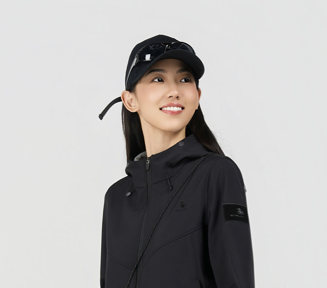 SCALER Outdoor Softshell Jacket Unisex Windproof Warm Sports Casual Hooded Coat Women F2916D61 23