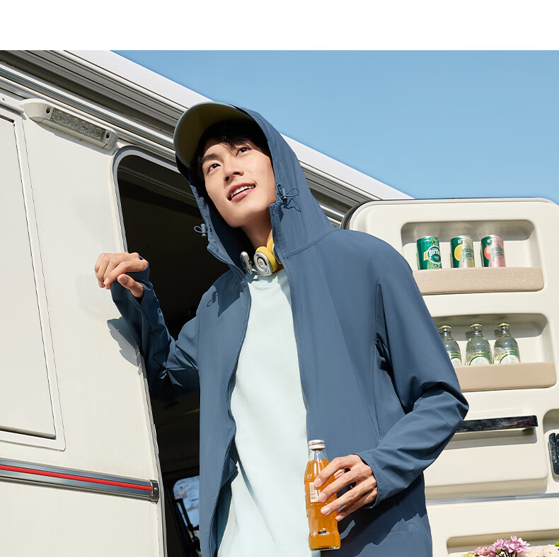 361° Men's Sunscreen Jacket Spring Summer UPF200+ UV Protection Sports Cooling Quick-Dry Heat-Blocking Coat 652624602-4 15