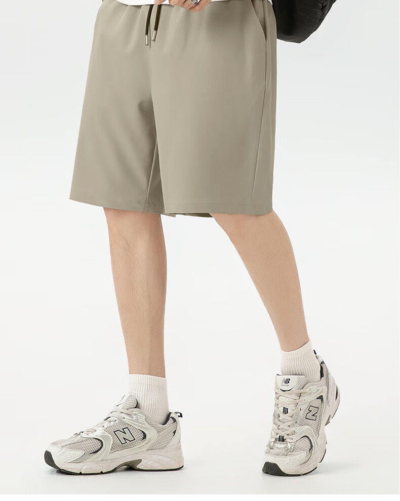 GENIOLAMODE Semir Group Ice Silk Shorts Summer Men's New Quick-Dry Breathable Cool Loose Sports Casual Five-Point Pants 19