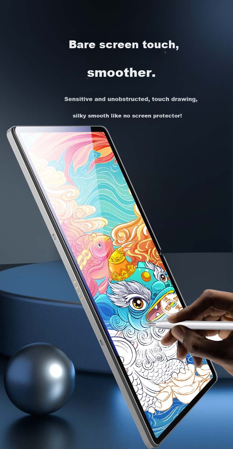 Freeson Tempered Glass Screen Protector for Xiaomi Pad 6 11-inch Tablet, Full Coverage, Anti-Scratch, Anti-Fingerprint, Ultra-Thin, Sensitive Touch Film 2