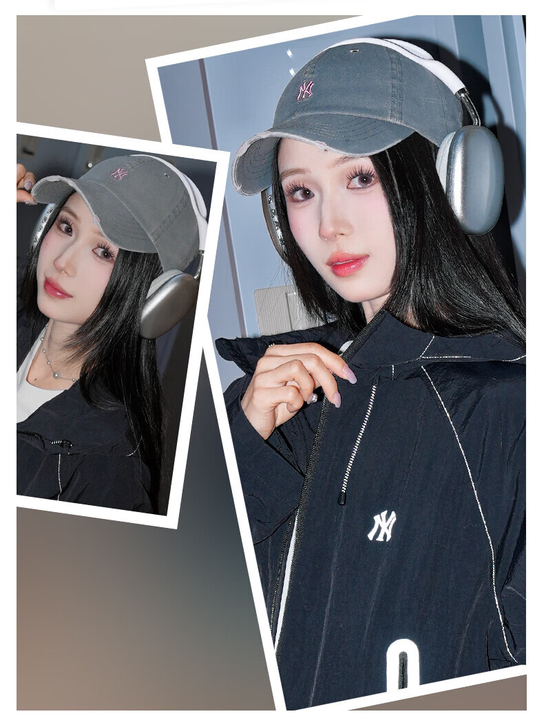 MLB Unisex Baseball Cap Soft Top Duckbill Sports Hat KARINA Style 3ACPB096N-50CGS-F 11