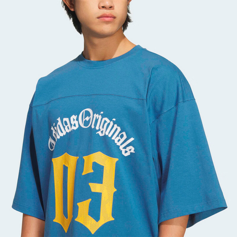 Adidas Originals Men's OG M TEE SS 1 Short Sleeve T-Shirt KT3040 Blue M 6