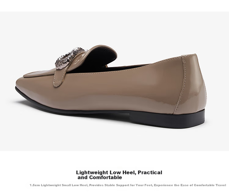 Laird & Sand 2026 Spring Summer Commuter Loafers Low Heel Flat Shoes Women 15101 Dusk Gray GYP 37 6