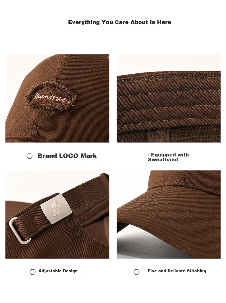 THANTRUE Baseball Cap for Men And Women, Fashionable Duck Tongue Hat with Large Brim to Make Face Look Smaller, Suitable for All Seasons, High-Quality Y226 11