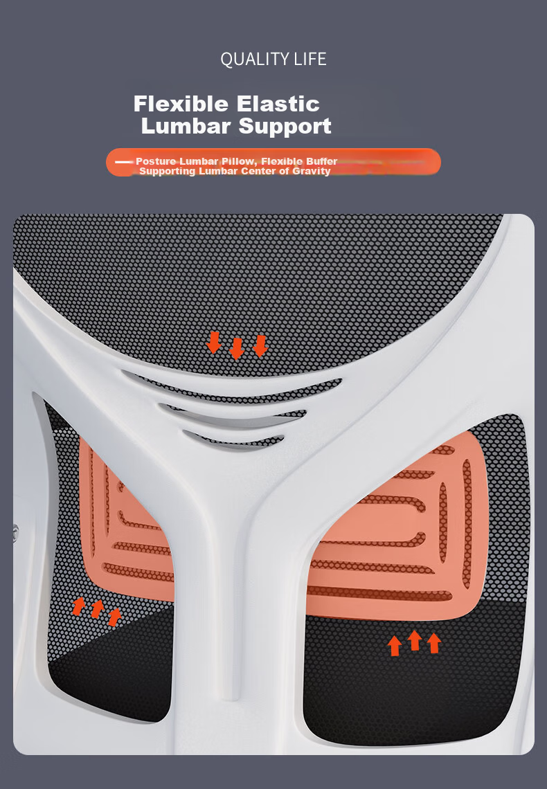 Chibailun Computer Chair, Office Chair, Ergonomic Chair, Home Study Chair, Student Dormitory Adjustable Swivel Chair 8