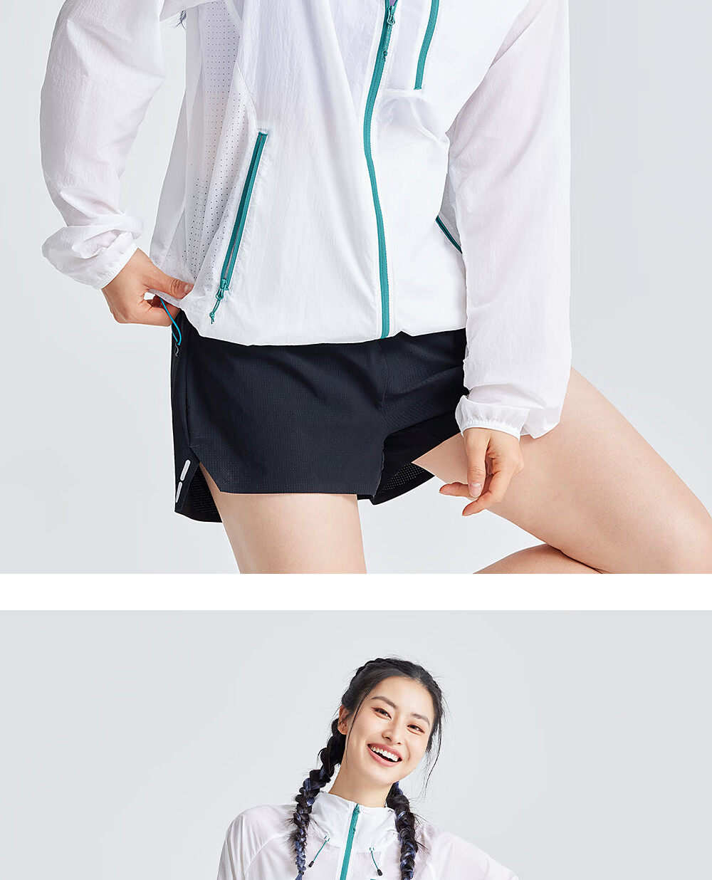 Toread Yang Chaoyue Same Style Ice Butterfly Sunscreen Jacket Women Outdoor Summer UV Protection Lightweight Breathable Sun Protection Coat 21