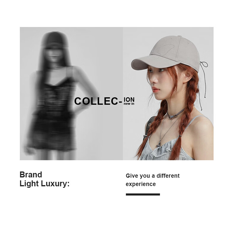 CACUSS Women's Baseball Cap Butterfly Rhinestone Cotton Soft Top Face Slimming Adjustable Strap Dark Gray 2