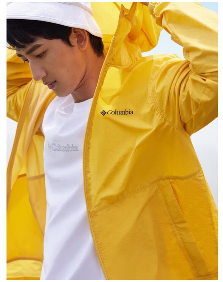 Columbia Men's Outdoor Sports Sun Protection Jacket Windproof Skin Jacket WE1348 327 L 7