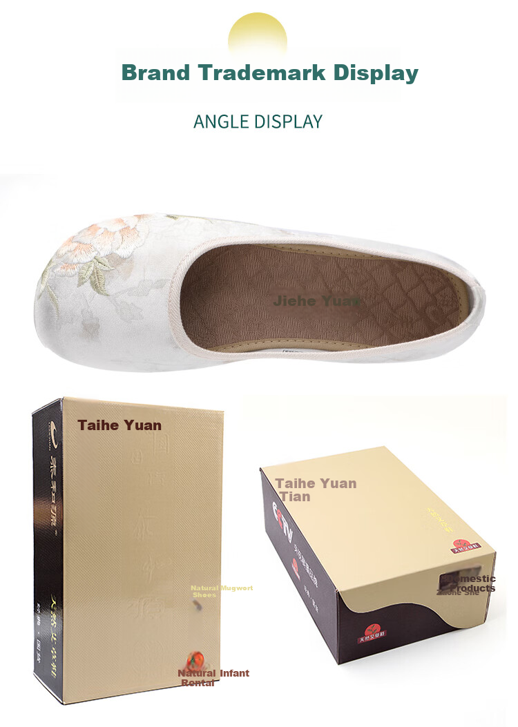 Taiheyuan Old Beijing Cloth Shoes Spring Summer Women's National Style Embroidered Elegant Soft Comfortable Non-Slip Flats Middle-Aged and Elderly Mom Shoes 15
