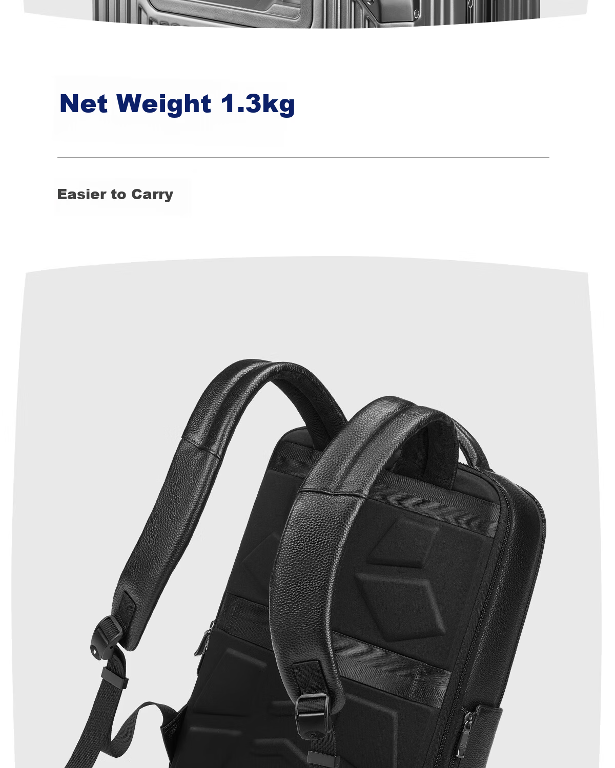 HLA Men's Large Capacity Laptop Backpack Business Casual Travel Commuter Lightweight Backpack 16