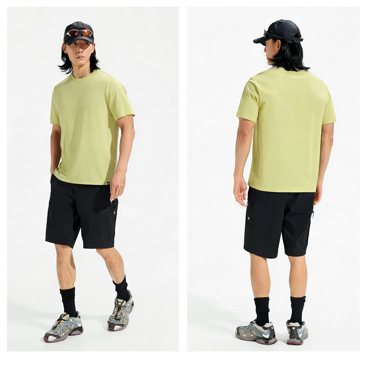 TOREAD Quick-Dry T-Shirt 26 Spring Summer New Couple Breathable Short Sleeve Sun Protection Round Neck Stretch Sports Top TAJJBO82716 13