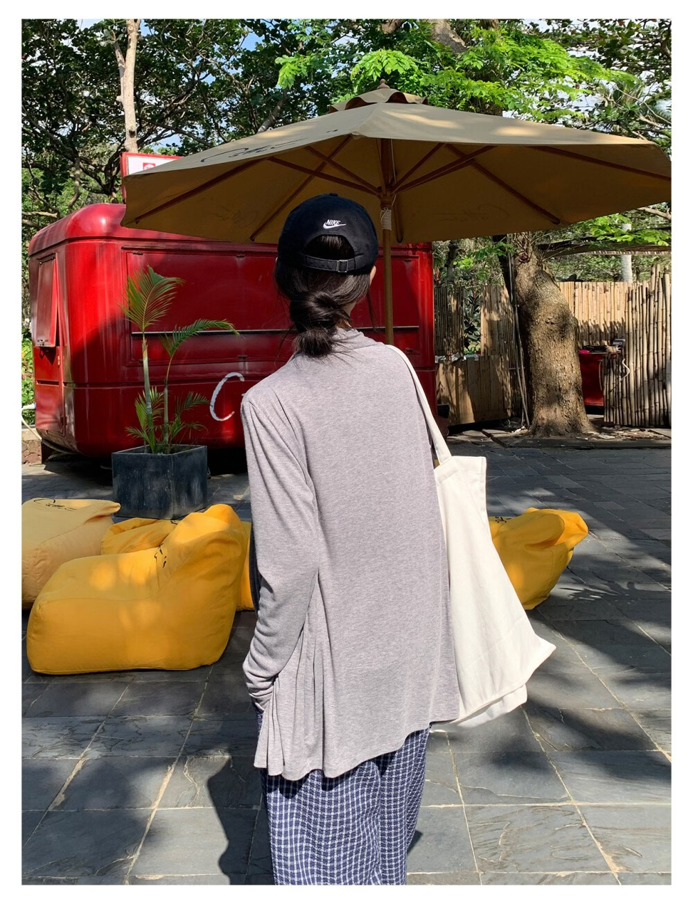 ICH MODE "Lazy Mode" Vest Set Summer Physical Sun Protection Long Sleeve T-Shirt Thin Jacket Air Conditioning Shirt White L 8