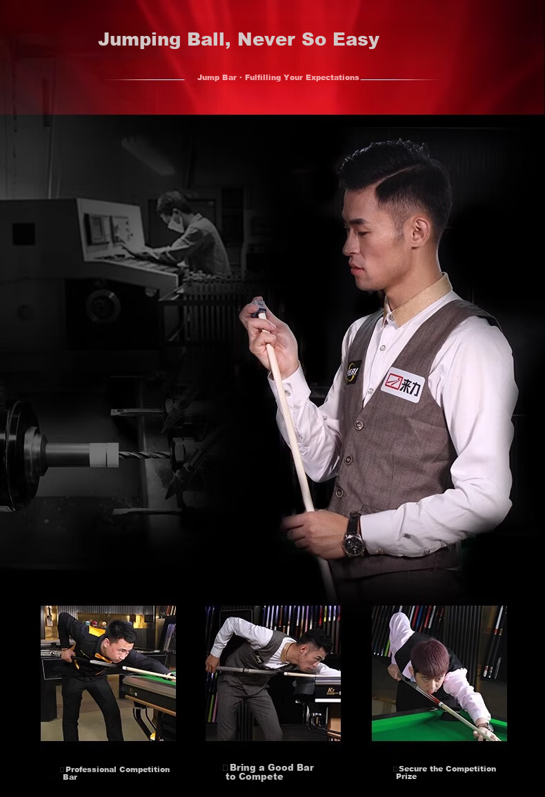 PERI Black 8-Ball Cue American 9-Ball Break Cue Chinese Professional Single Shot Cue Conqueror VR1-R (Rubber Grip) 2