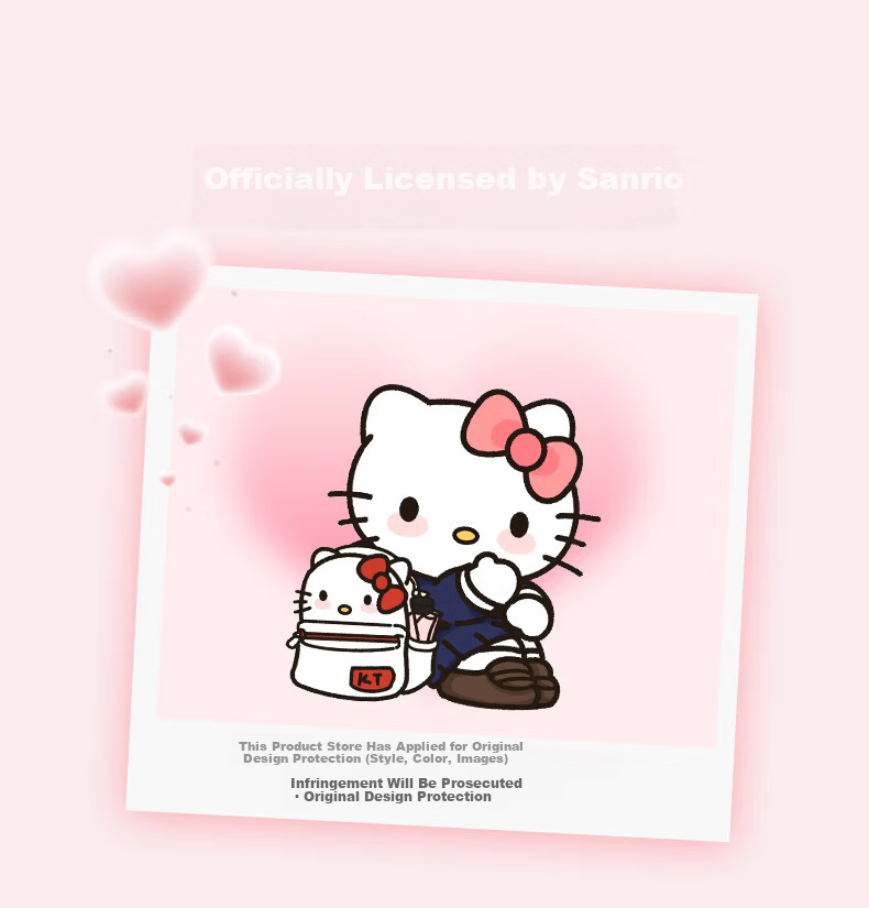 SANRIO Hello Kitty Small Round Shoulder Crossbody Bag Circular Mini Luxury Handbag New Year Gift 1
