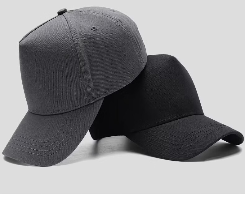 Miiow Men's Summer Deep High-Top Hat Casual Black Baseball Cap Sunshade Duckbill Hat 4