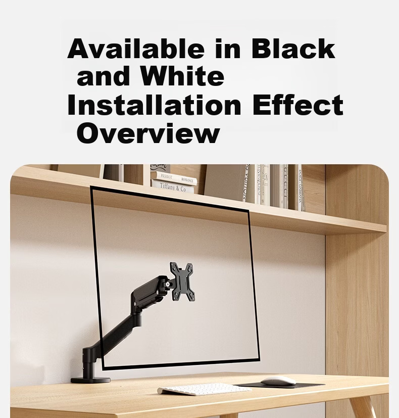 Deli Monitor Arm Mechanical Arm Display Screen Bracket Desk Clamp Computer Stand Gaming Monitor Riser MG701 3