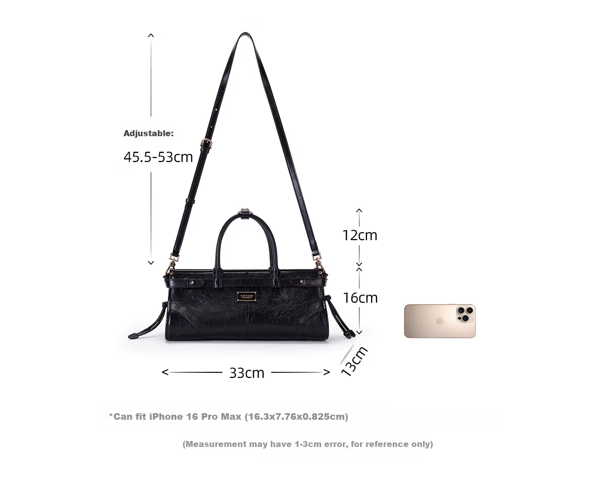 Hush Puppies Women's 2025 New Fashion High-End Handbag Commuter Tote Large Capacity Shoulder Bag Birthday Gift 6