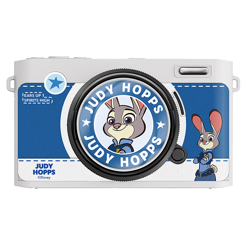 Disney Zootopia Digital Camera for Students Touch Screen Anti-Shake Beauty Camera Travel CCD Alternative for Girls Best Friend Birthday Gift Y60 Judy