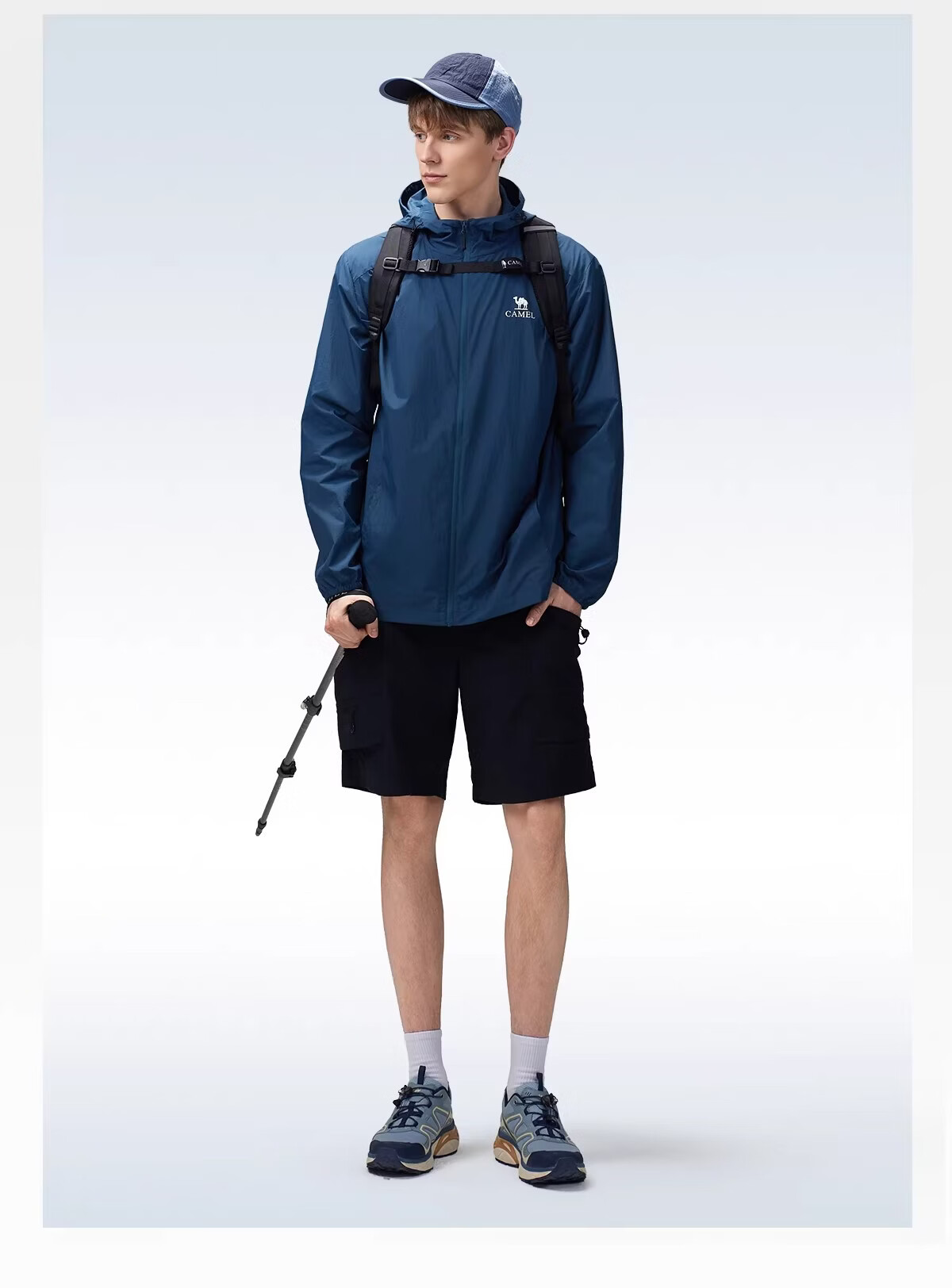 CAMEL Outdoor Original Yarn Sun Protection Jacket 2026 Spring Summer New Unisex UPF1000 Cooling Water-Repellent Sports Jacket O013 30