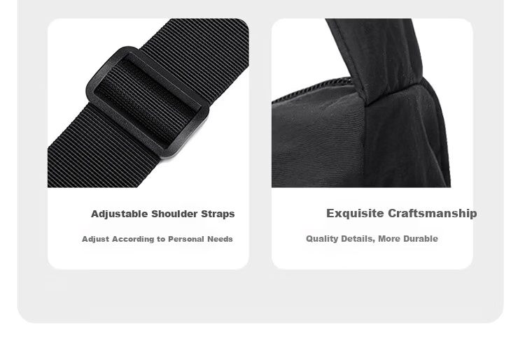 GOLF Men's Casual Shoulder Bag Crossbody Bag Unisex Waterproof Lightweight Cycling Sports Bag for Phone and iPad 18