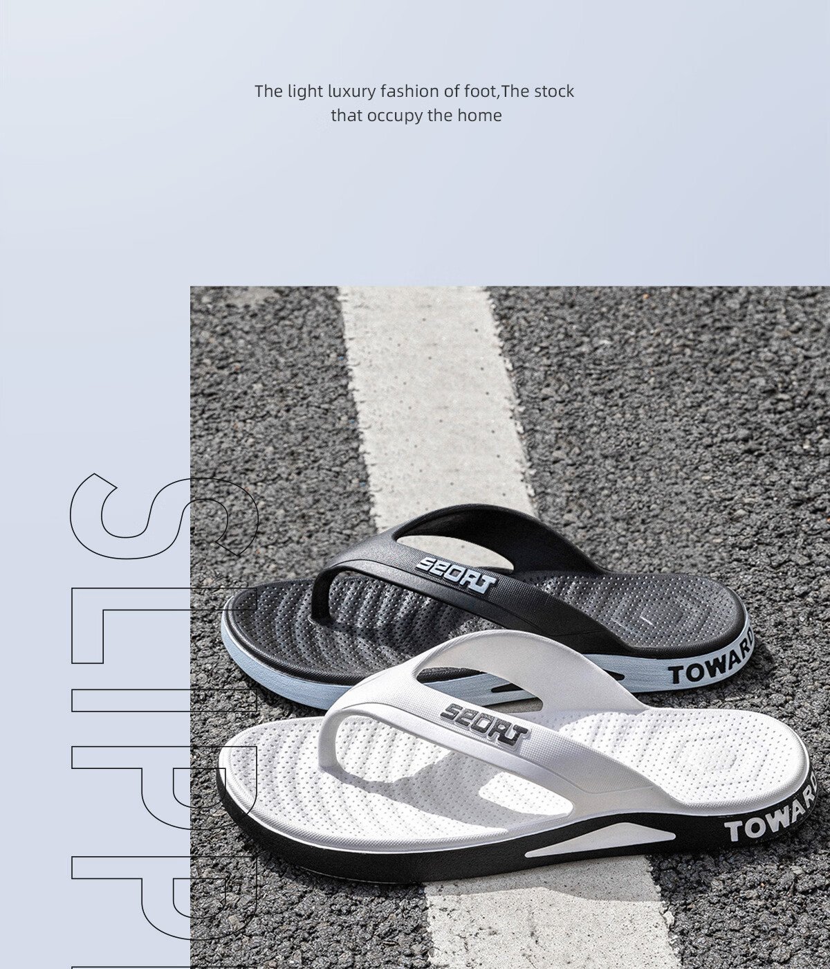 TZLDN Men's Herringbone Flip Flops 2026 Summer New Outdoor Casual Non-Slip Beach Sandals for Men 17