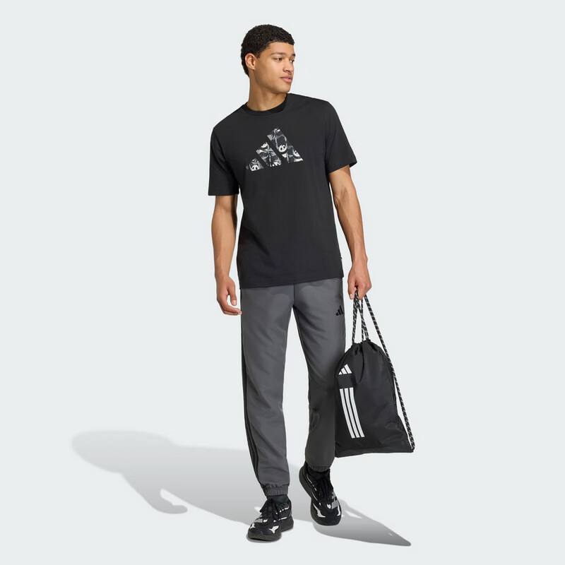 Adidas Sport Style Series Men's M PANDA C CAM T Short Sleeve T-Shirt KB4849 Black S 3