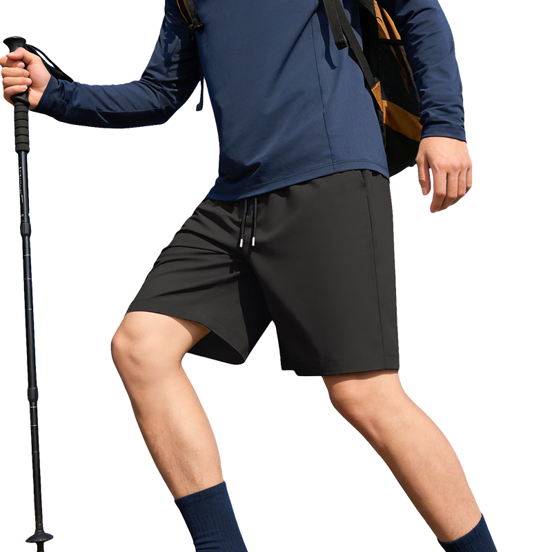 GENIOLAMODE Semir Group Ice Silk Shorts Summer Men's New Quick-Dry Breathable Cool Loose Sports Casual Five-Point Pants