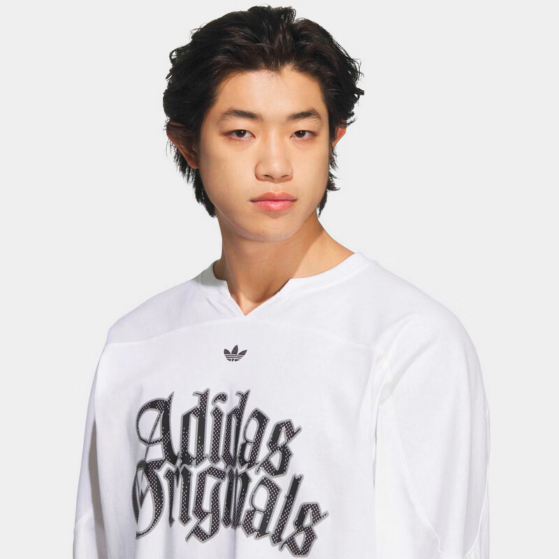 Adidas Originals Men's OG M TEE LS Long Sleeve T-Shirt KT3037 White L 5