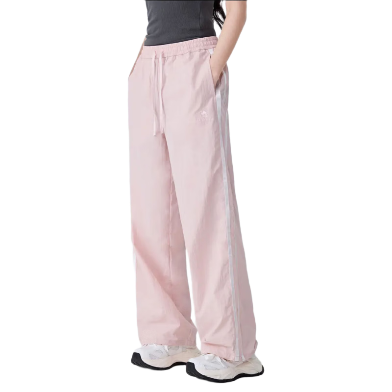 Camel Women's Outdoor Sun Protection Straight-Leg Pants 2026 Spring Summer New Moisture-Wicking Quick-Dry Lightweight Breathable Trousers