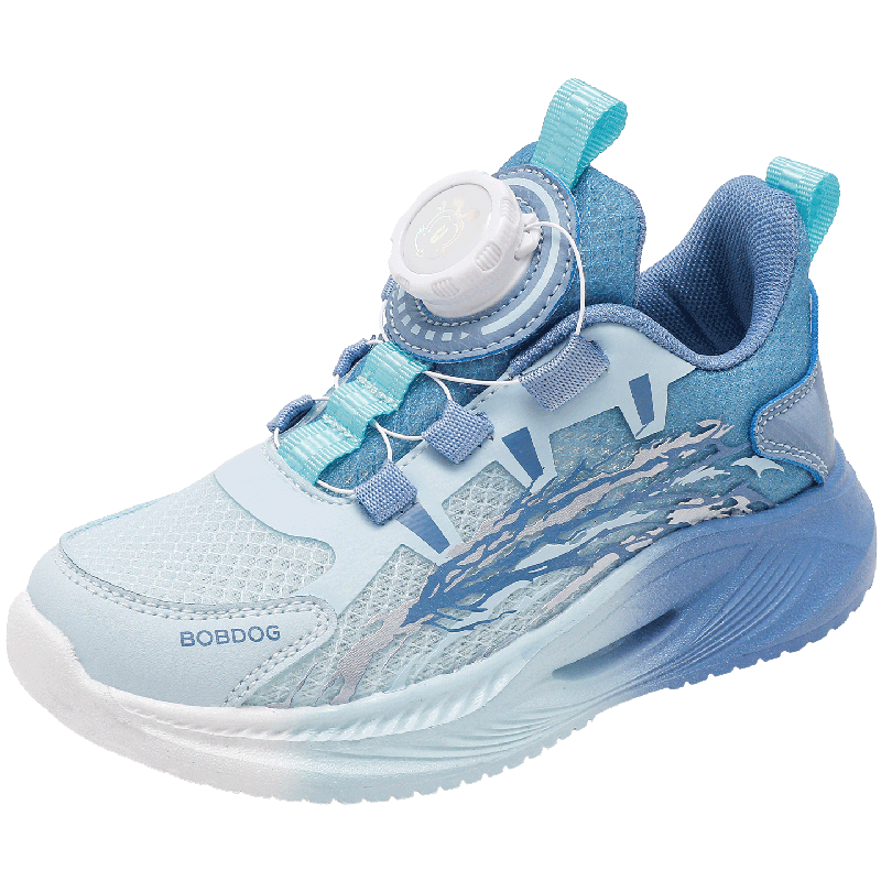 BOBDOG Kids Summer Sports Shoes Boys Mesh Comfortable Versatile Running Shoes 103562026 Navy Blue/Stone Blue Size 33