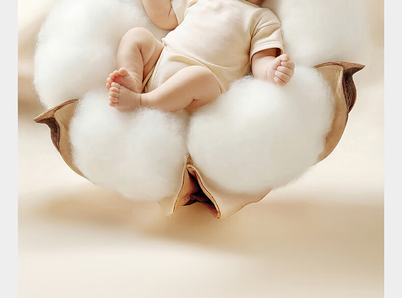 Babycare Pure Cotton Short Sleeve Romper Baby Jumpsuit Boys Girls Moisture Absorption Breathable Doka Manor 90cm 4