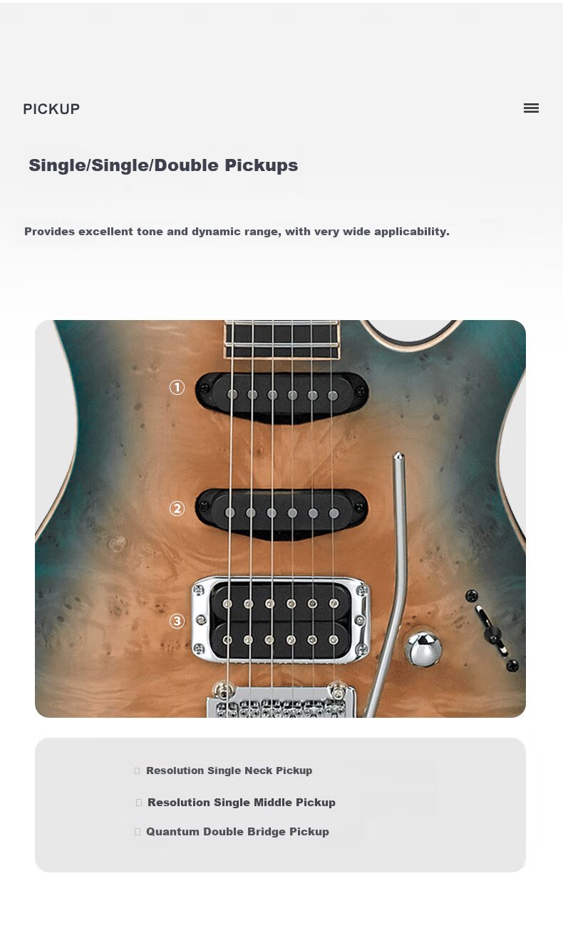 IBANEZ SA460MBW Electric Guitar Beginner Level SUB Sunset Blue Gradient 7