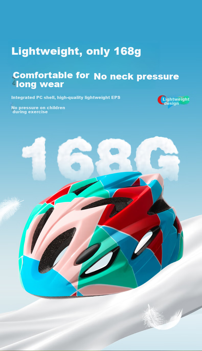 Little Champion Kids Helmet Protective Gear Upgraded Inline Skating Cycling Integrated Adjustable Head Size Single Helmet Pink Back-to-School Gift 9