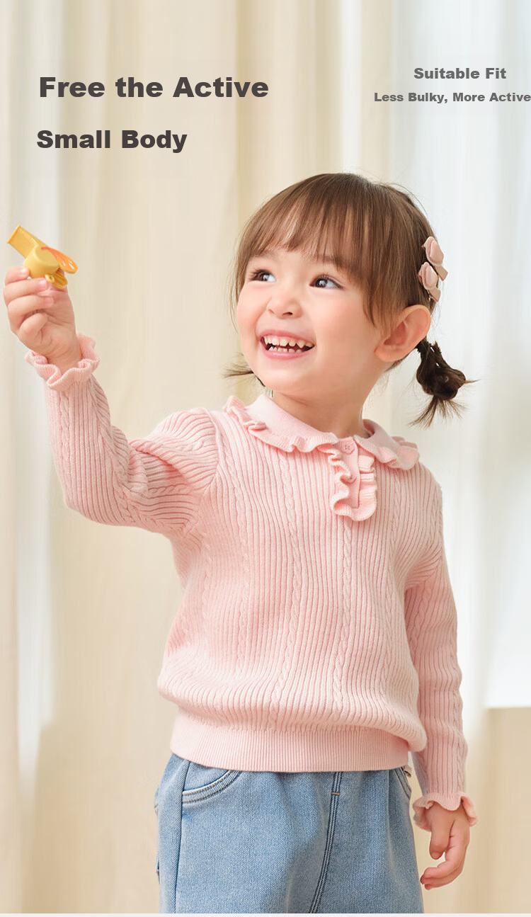 BALABALA Baby Sweater Children's Winter Knitwear Boys Girls Knit Sweater Cute 208424103204 3